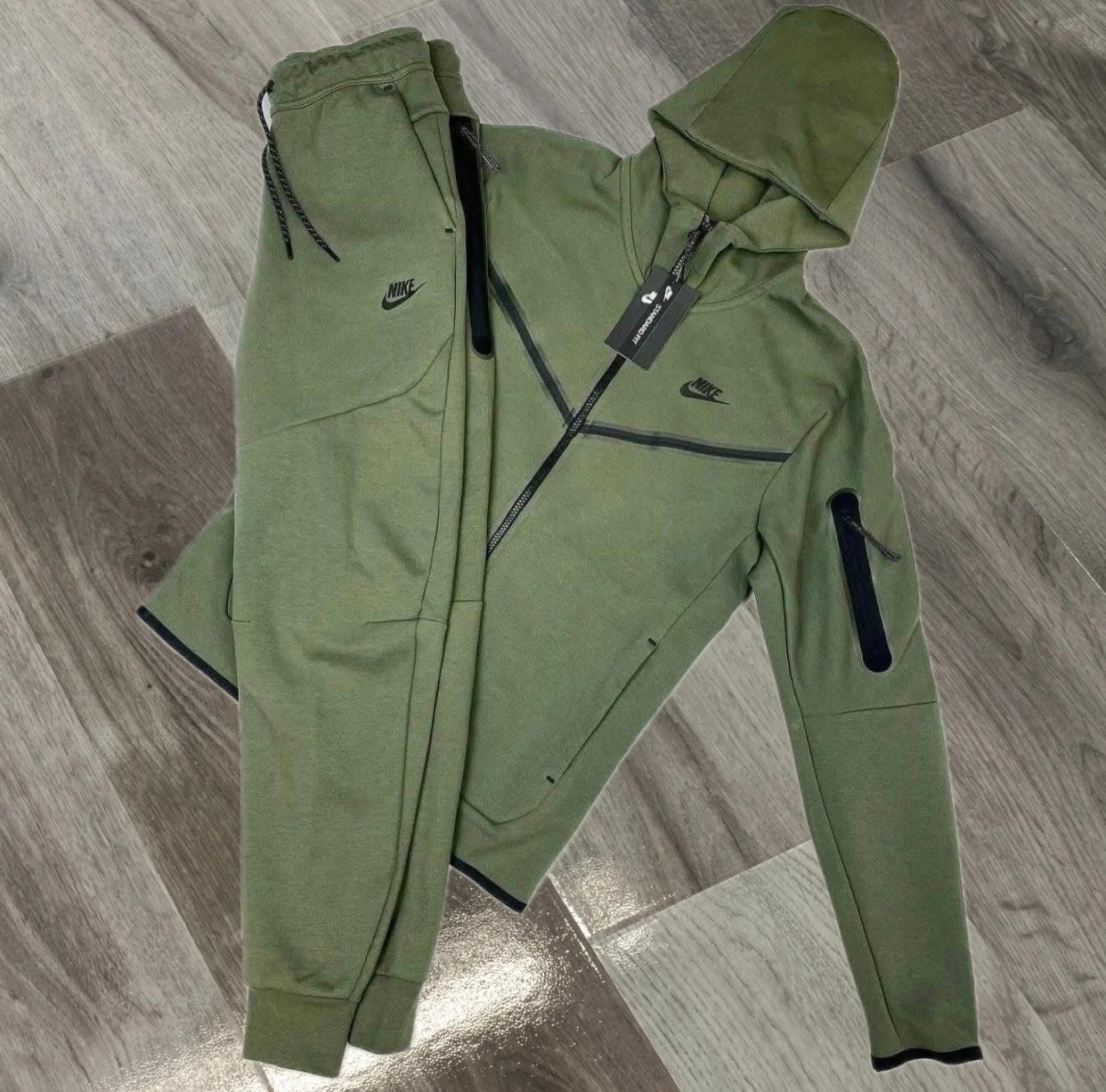 Nike Tech Fleece Khaki Green