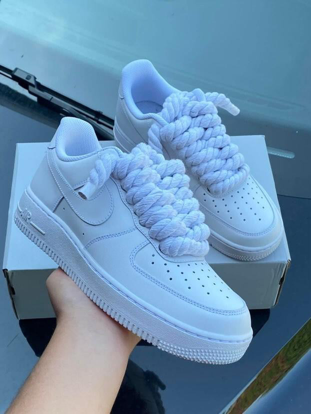 Nike Air Force 1 Rope Lace White