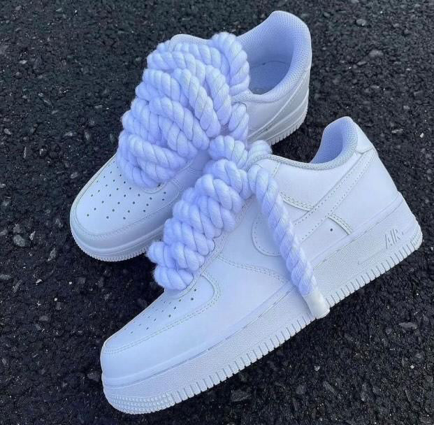 Nike Air Force 1 Rope Lace White
