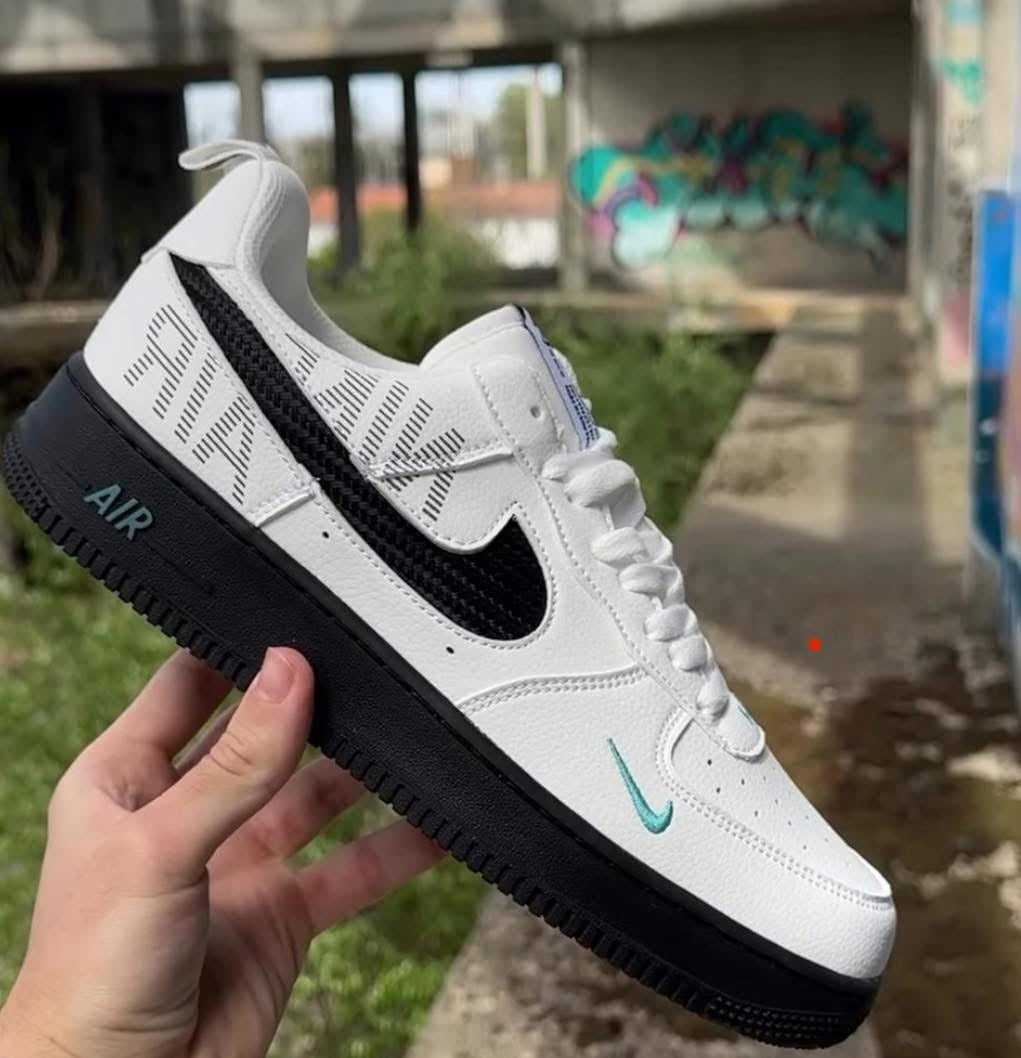 Nike Air Force 1 Turkis Blue