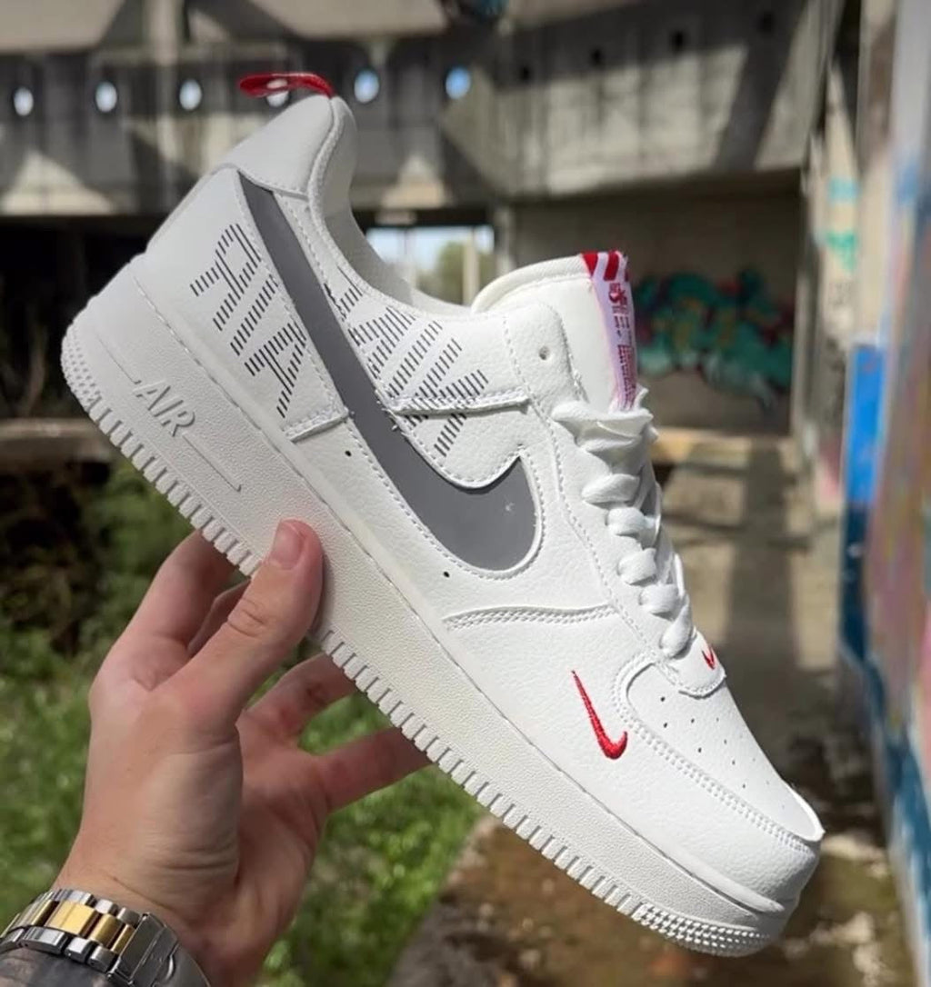 Nike Air Force 1 White Red
