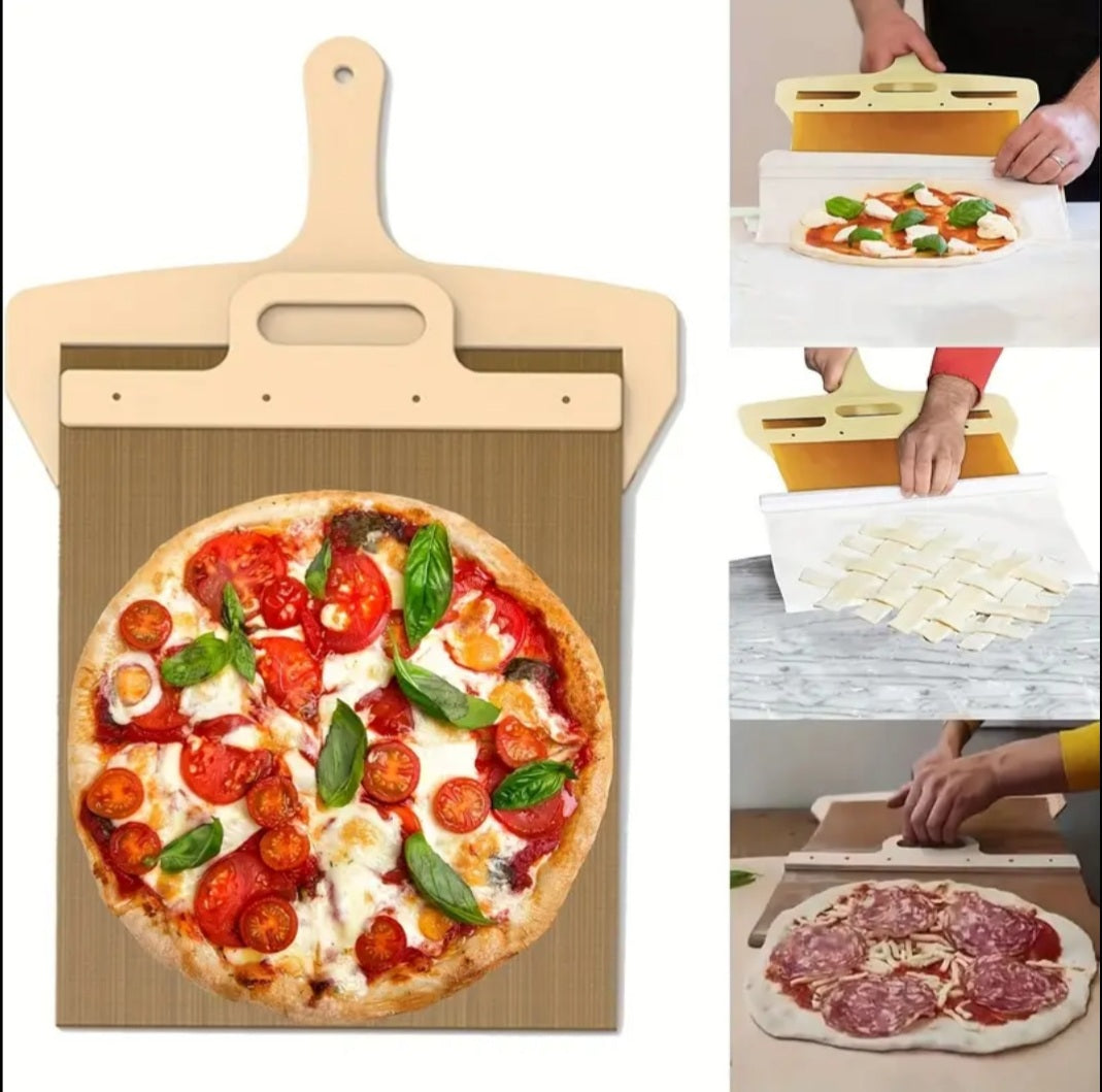 Csúsztatható szalag pizzalapát