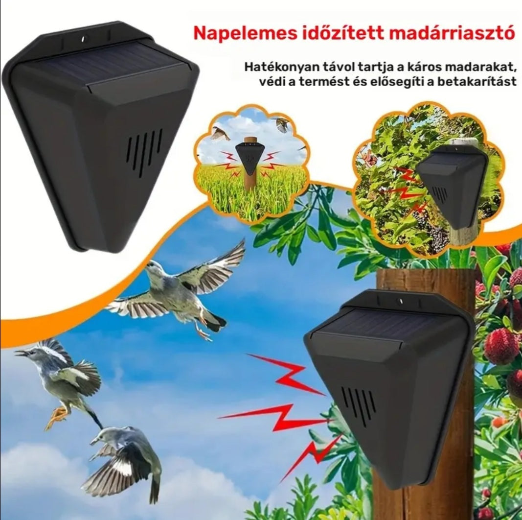 Napelemes Madárriasztó