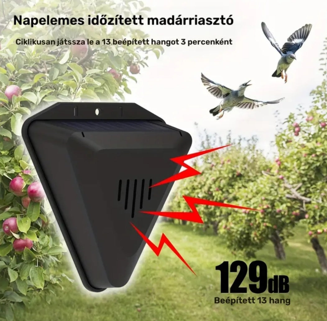 Napelemes Madárriasztó
